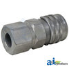 A & I Products Coupler, Female Flat Face;  FEM Series, ISO16028 5" x3" x1" A-FEM-501-8FP-NL